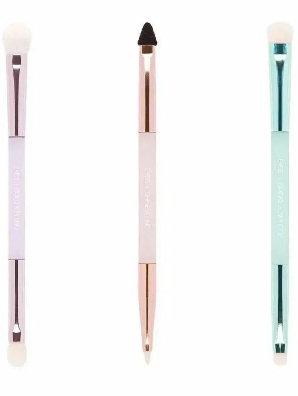 4PC🍇Face Need🍇BNIB LE HUDA Beauty LILAC EYE & PASTEL BRUSHES 4PC Face Set!HTF!